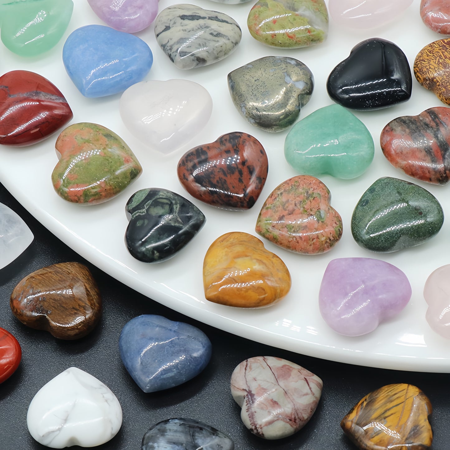 Mini Crystal Hearts