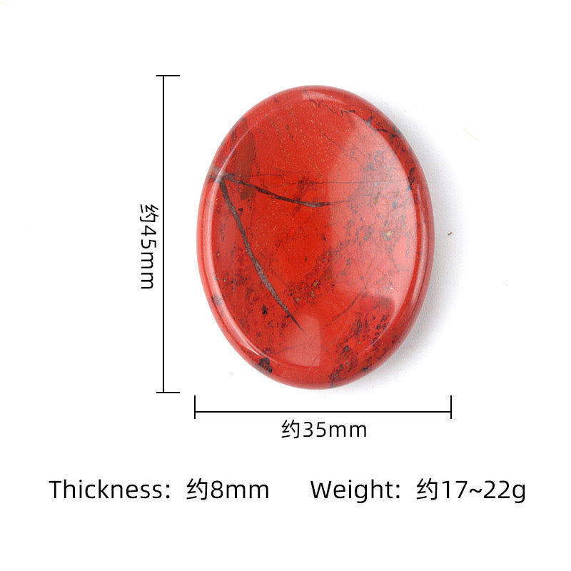 Crystal Oval Shape Worry Stone