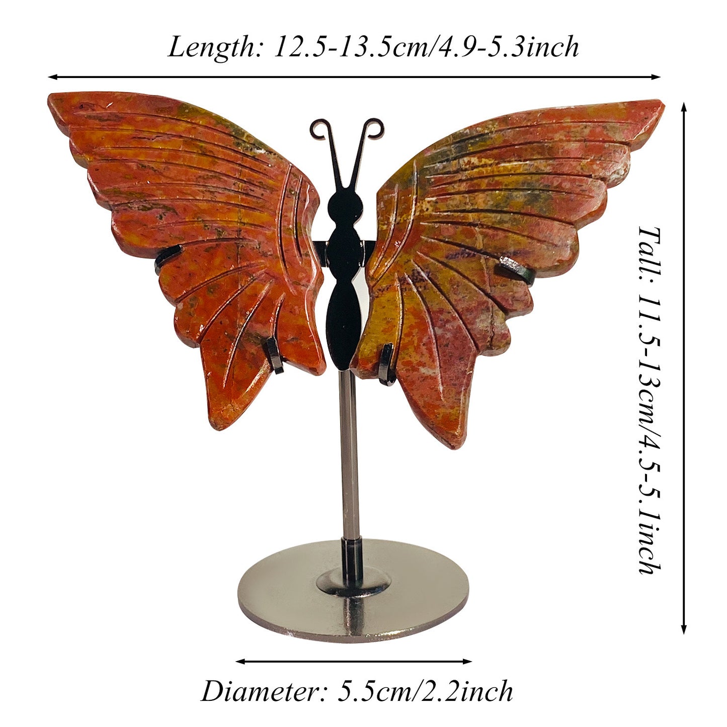 Ocean Jasper Butterfly Wings
