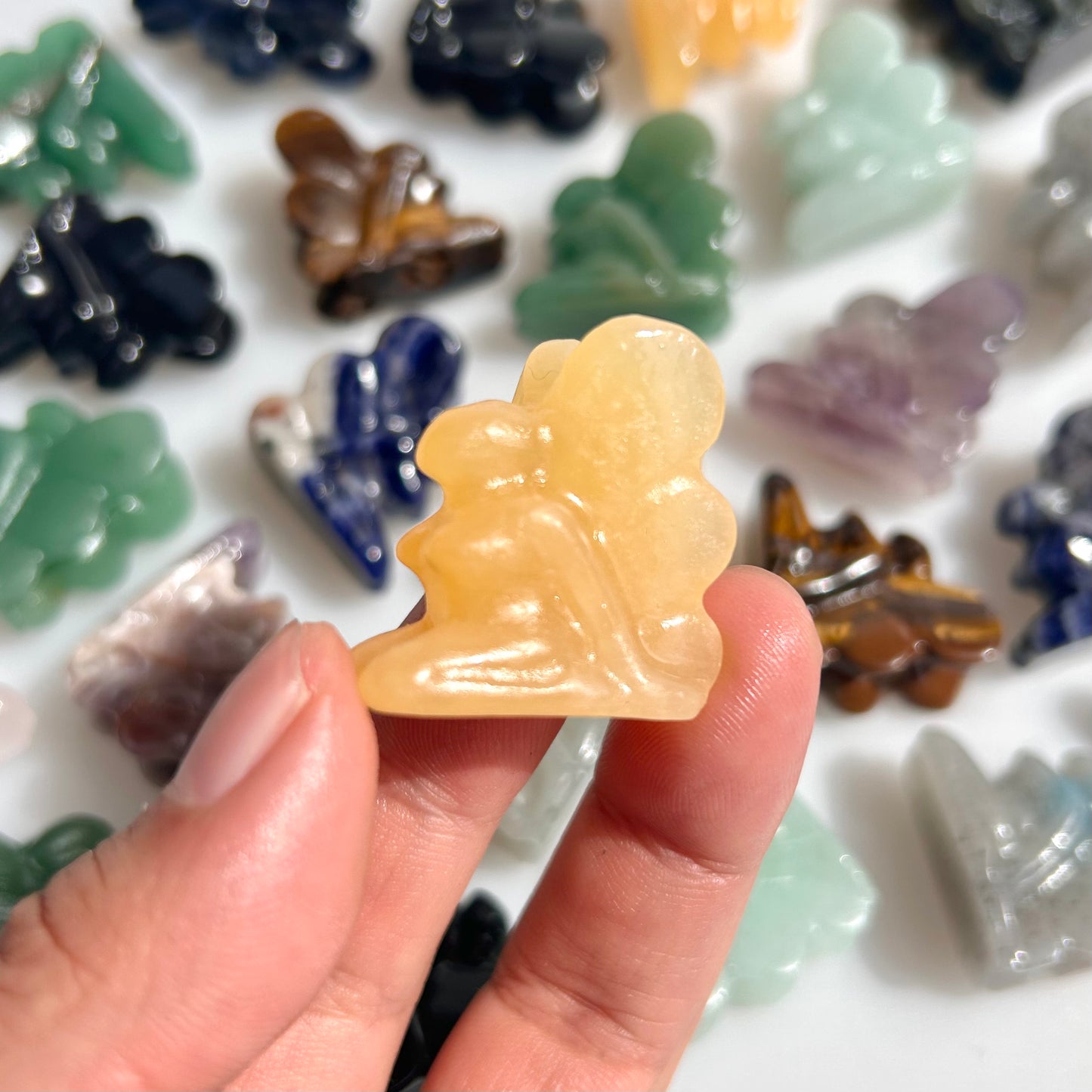 Crystal Fairy Carvings