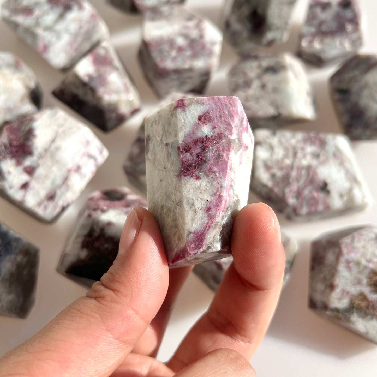 Pink Tourmaline Crystal Freeform