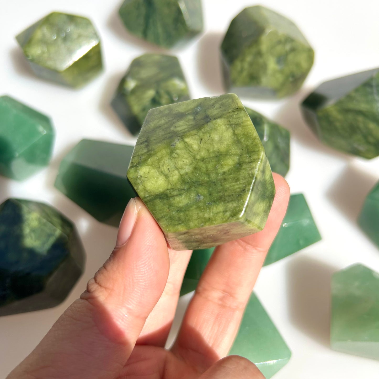 Green Jade Crystal Freeform