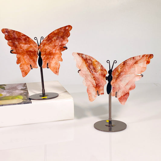 Fire Quartz Butterfly Wings