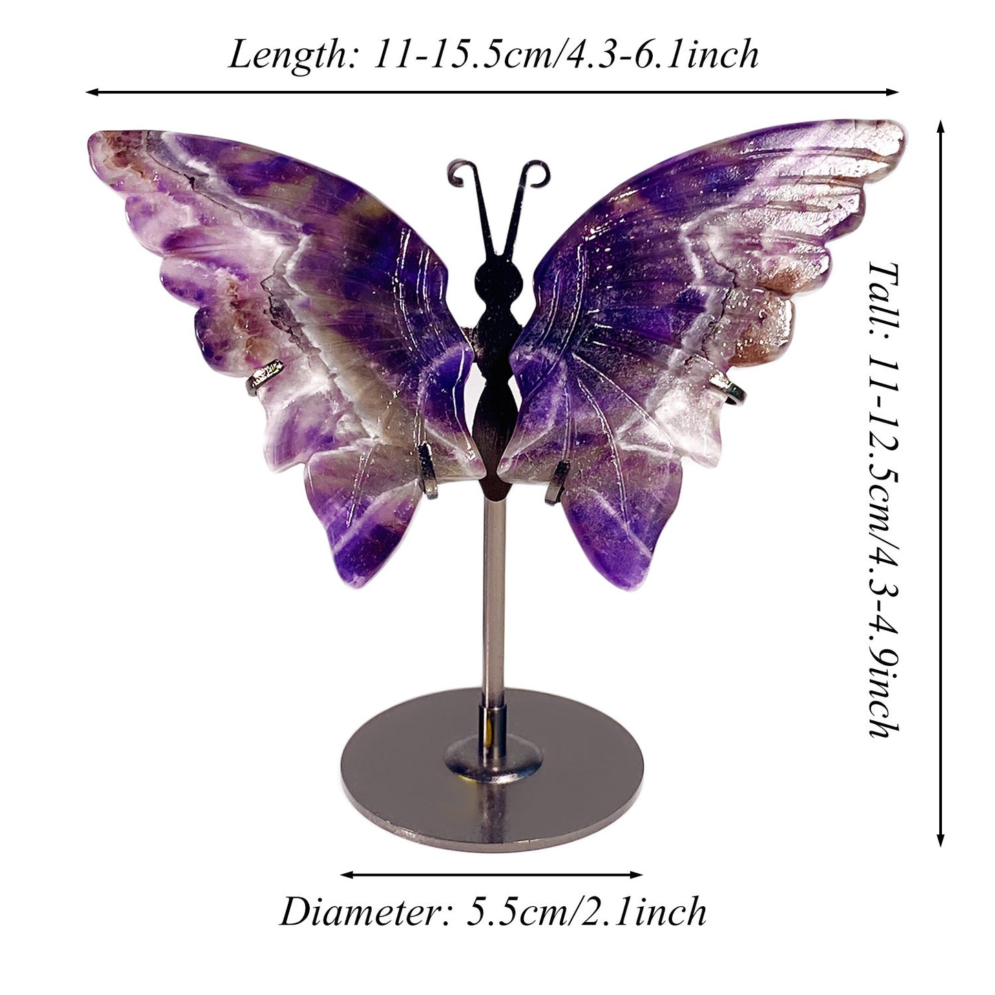 Dream Amethyst Butterfly Wings