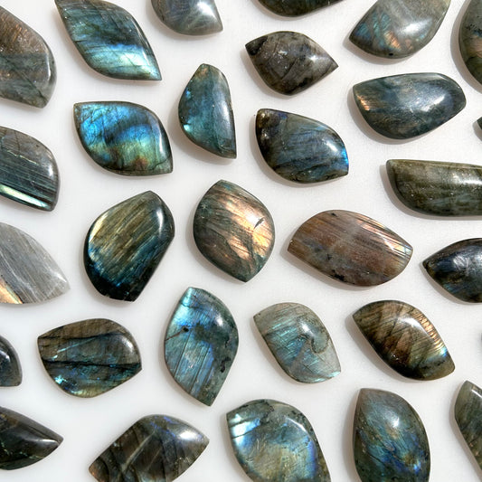 Labradorite Crystal Freeform Cabochons