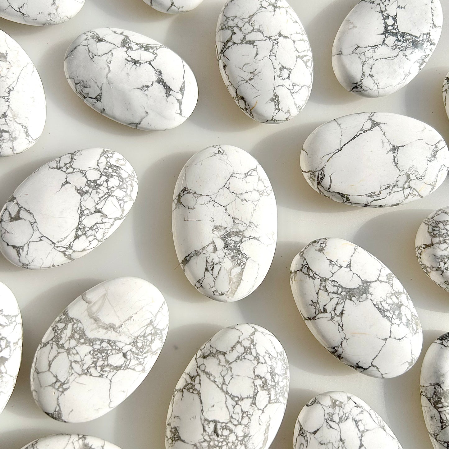 Howlite Crystal Palms