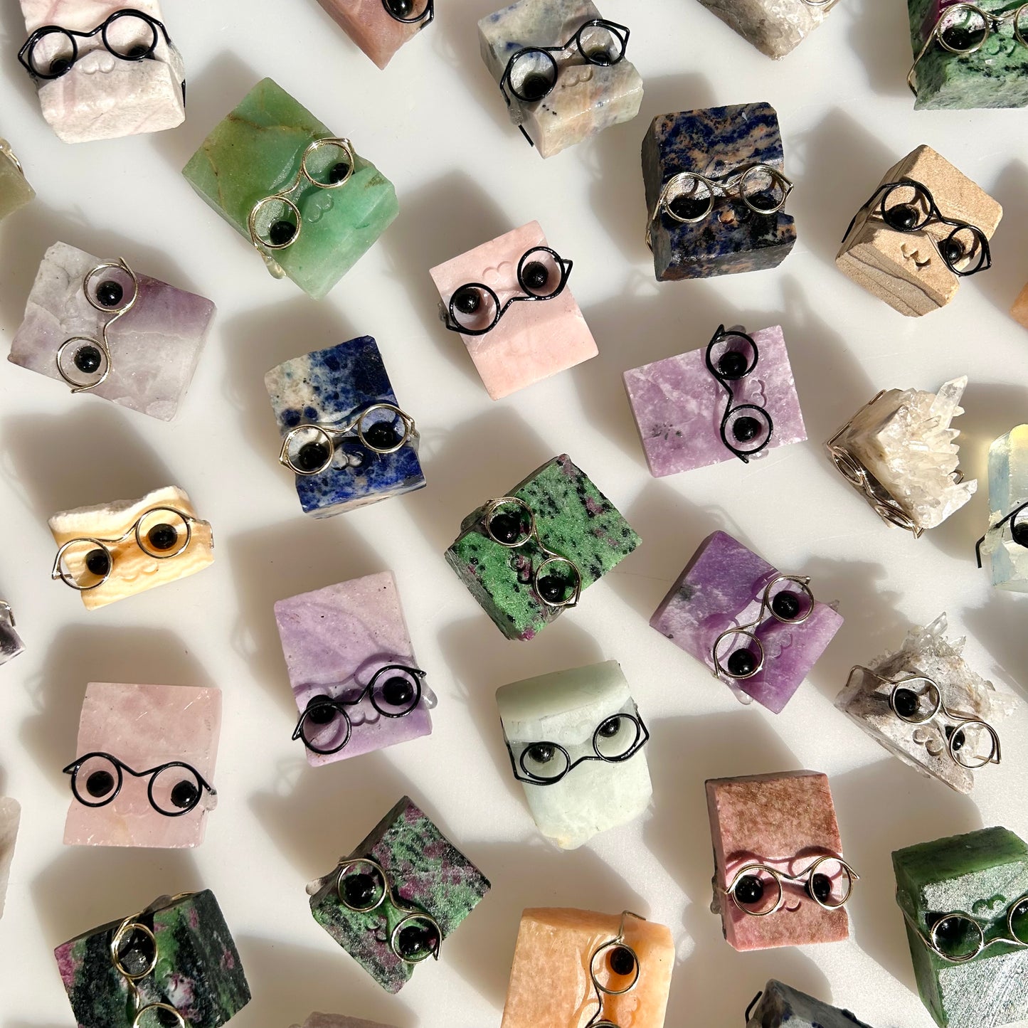 Crystal Hedgehog Carvings
