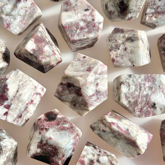 Pink Tourmaline Crystal Freeform