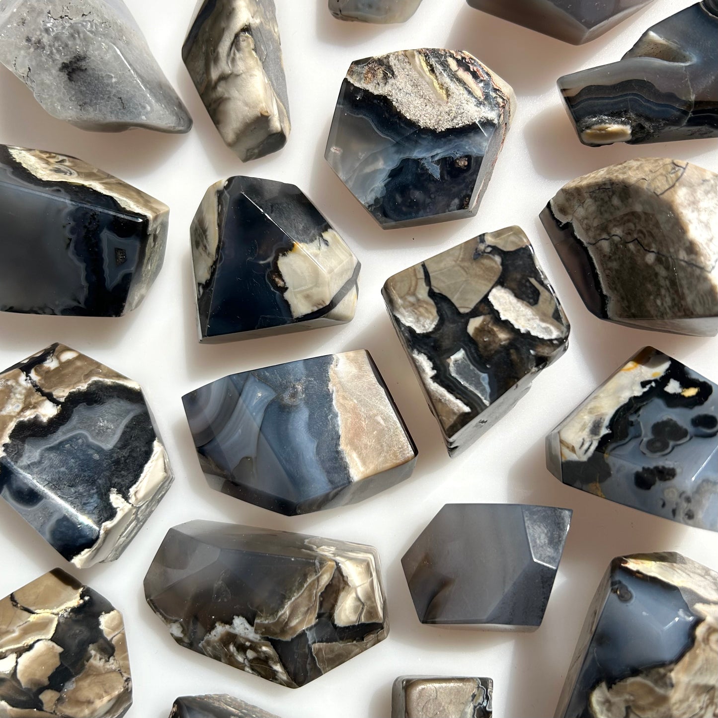 Volcano Agate Crystal Freeform