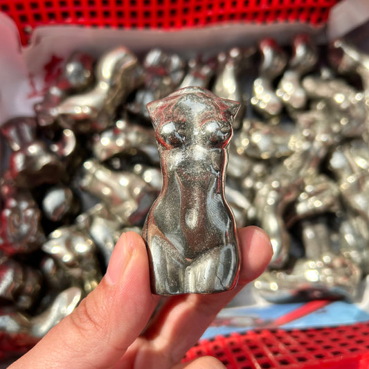Pyrite Lady Body Carvings
